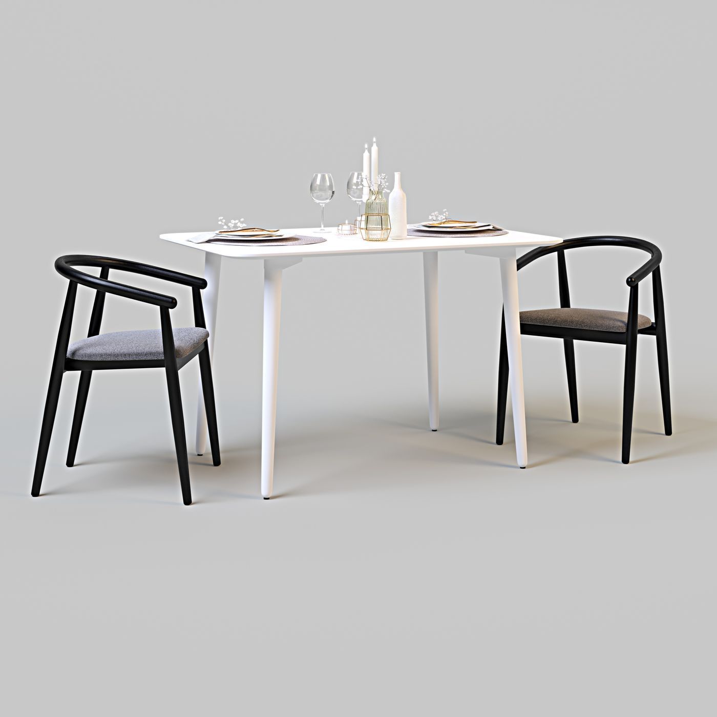 Table Dan 120 x 80 natural ash