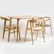 Table Dan 120 x 80 natural ash