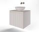 Washbasin cabinet STRIPE 60 white