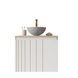 Washbasin cabinet STRIPE 60 white