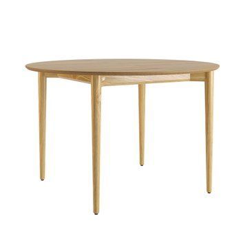 Silva extendable dining table d-120+40 oak
