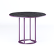 Table Avangard R d-90 purple Ral 4007 / CLEAF Millenium U129 Elite black mother of pearl