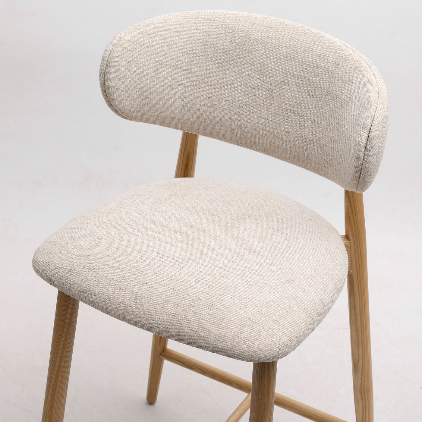 Panda New semi-bar stool, natural ash / Superior 02