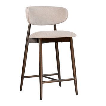Panda New semi-bar stool dark walnut / Magenta 13