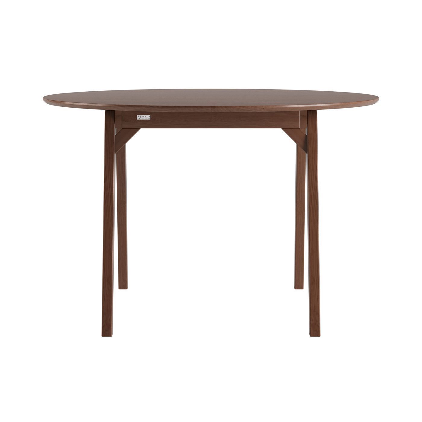 Floki table d-120 dark walnut