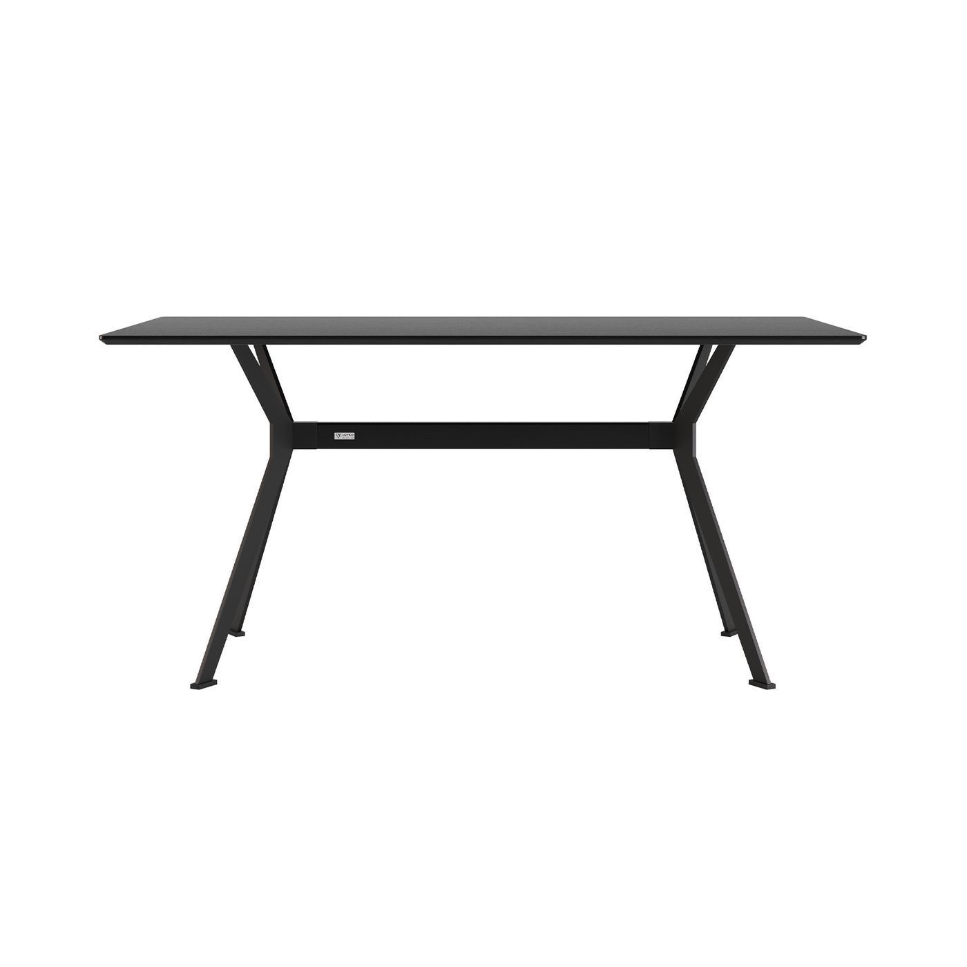 Stealth table 160 x 90 black legs / black oak