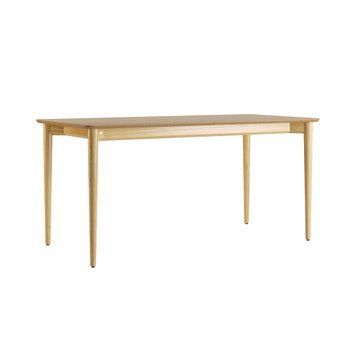 Silva extendable dining table 160+40 x 80 oak