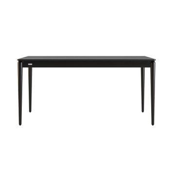 Eclipse extendable dining table 160+60 x 80 black