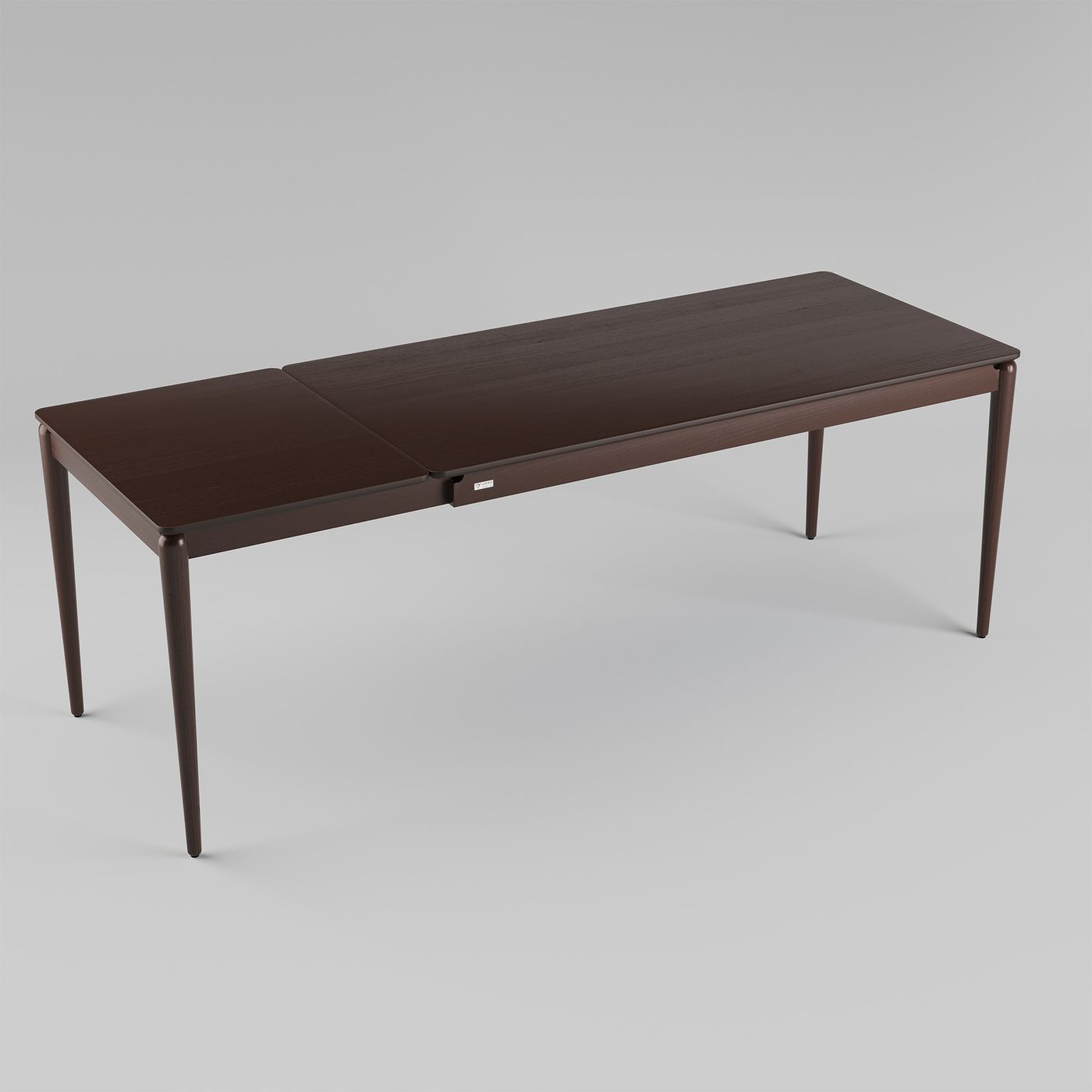 Стіл розкладний Eclipse 160+60 x 80 темний горіх