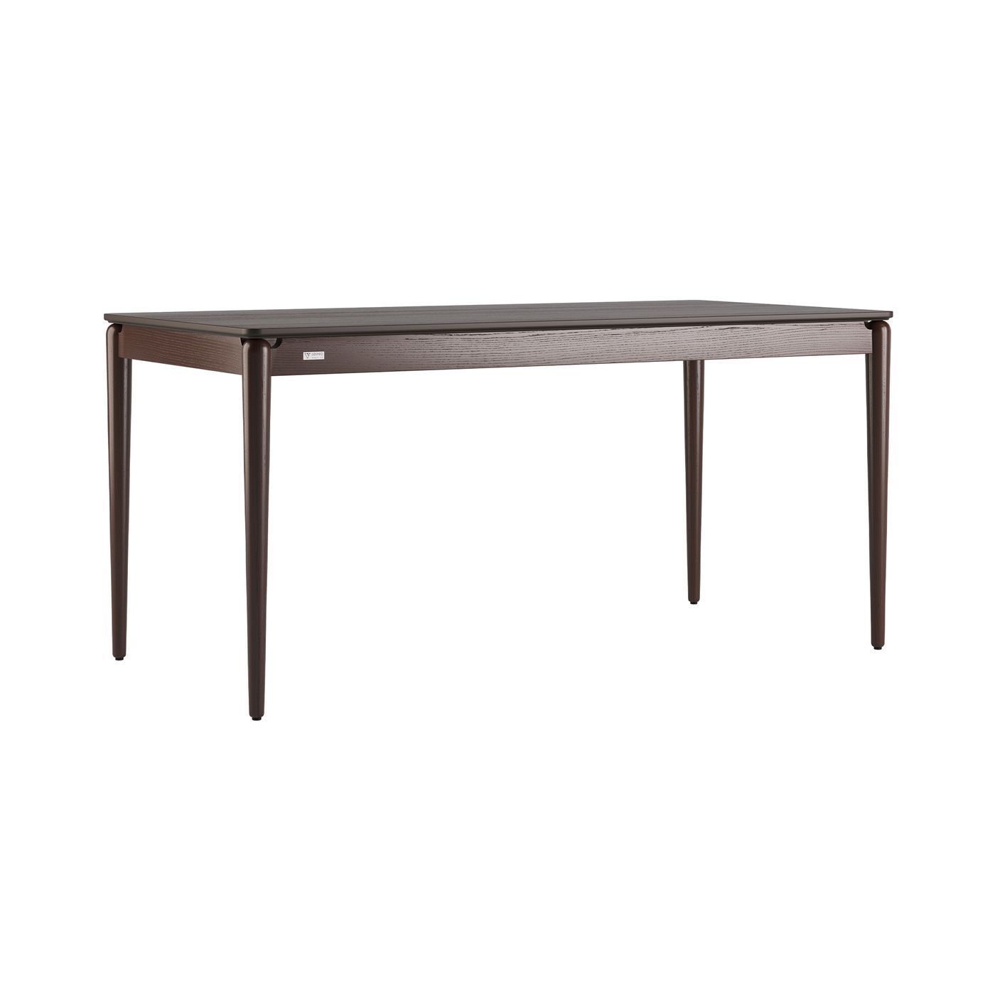 Стіл розкладний Eclipse 160+60 x 80 темний горіх