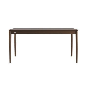 Eclipse extendable dining table 160+60 x 80 dark walnut