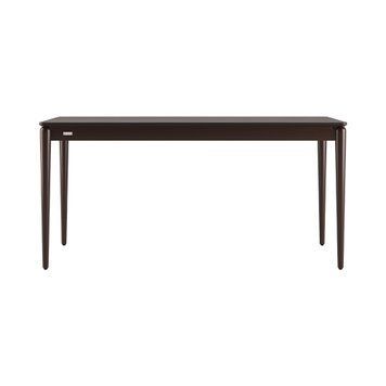 Eclipse extendable dining table 160+60 x 80 dark walnut