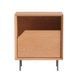 Bedside table ORIGAMI Light oak