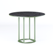 Table Avangard R d-90 green Ral 6013 / CLEAF Millenium U129 Elite mother of pearl black