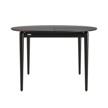 Eclipse extendable dining table d-120+40 black