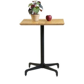 Table Leo 70 x 70 black / oak