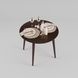 Table Dan d-90 dark walnut