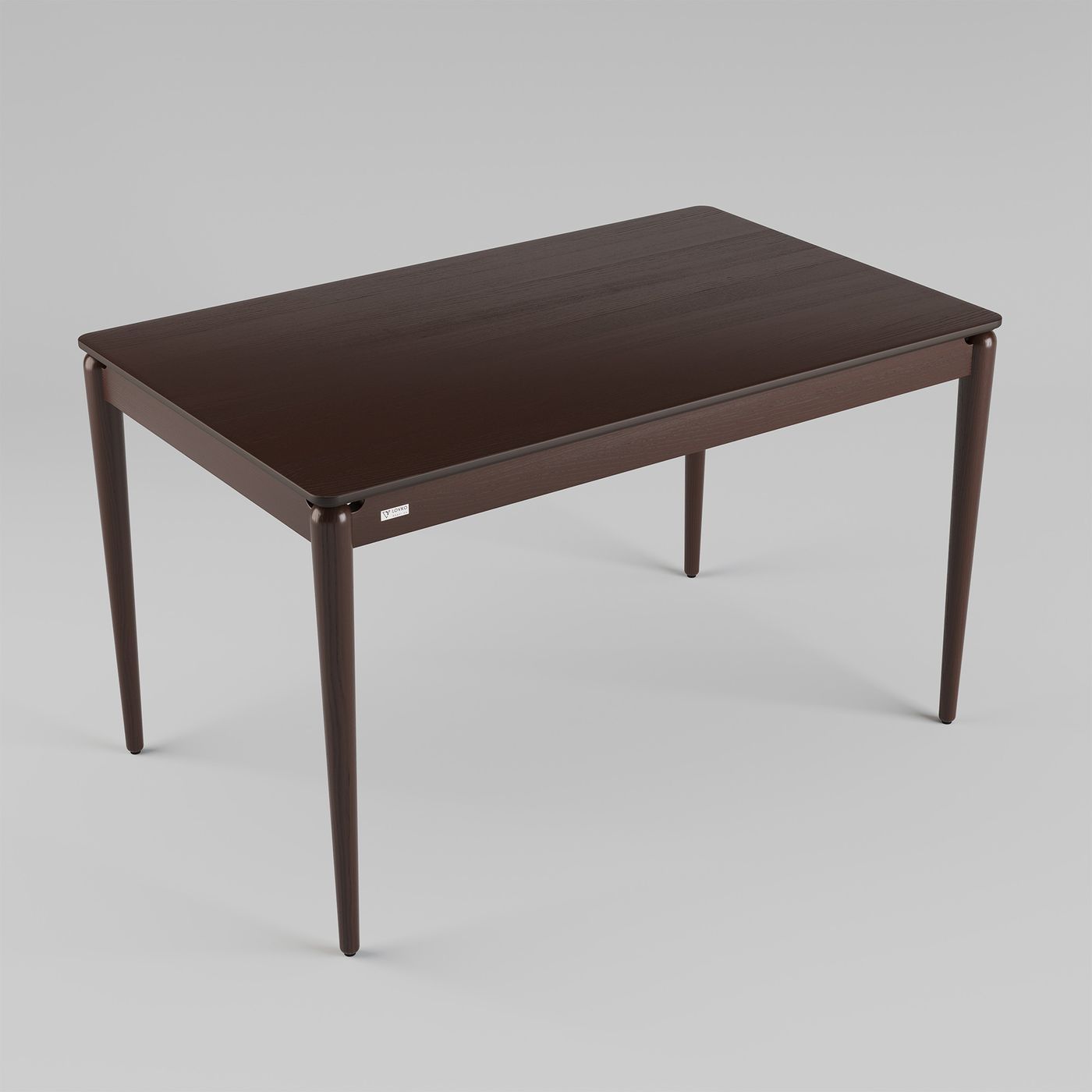 Стол раскладной Eclipse 130+60 x 80 темный орех
