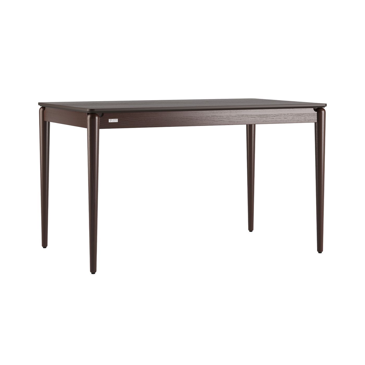 Стол раскладной Eclipse 130+60 x 80 темный орех