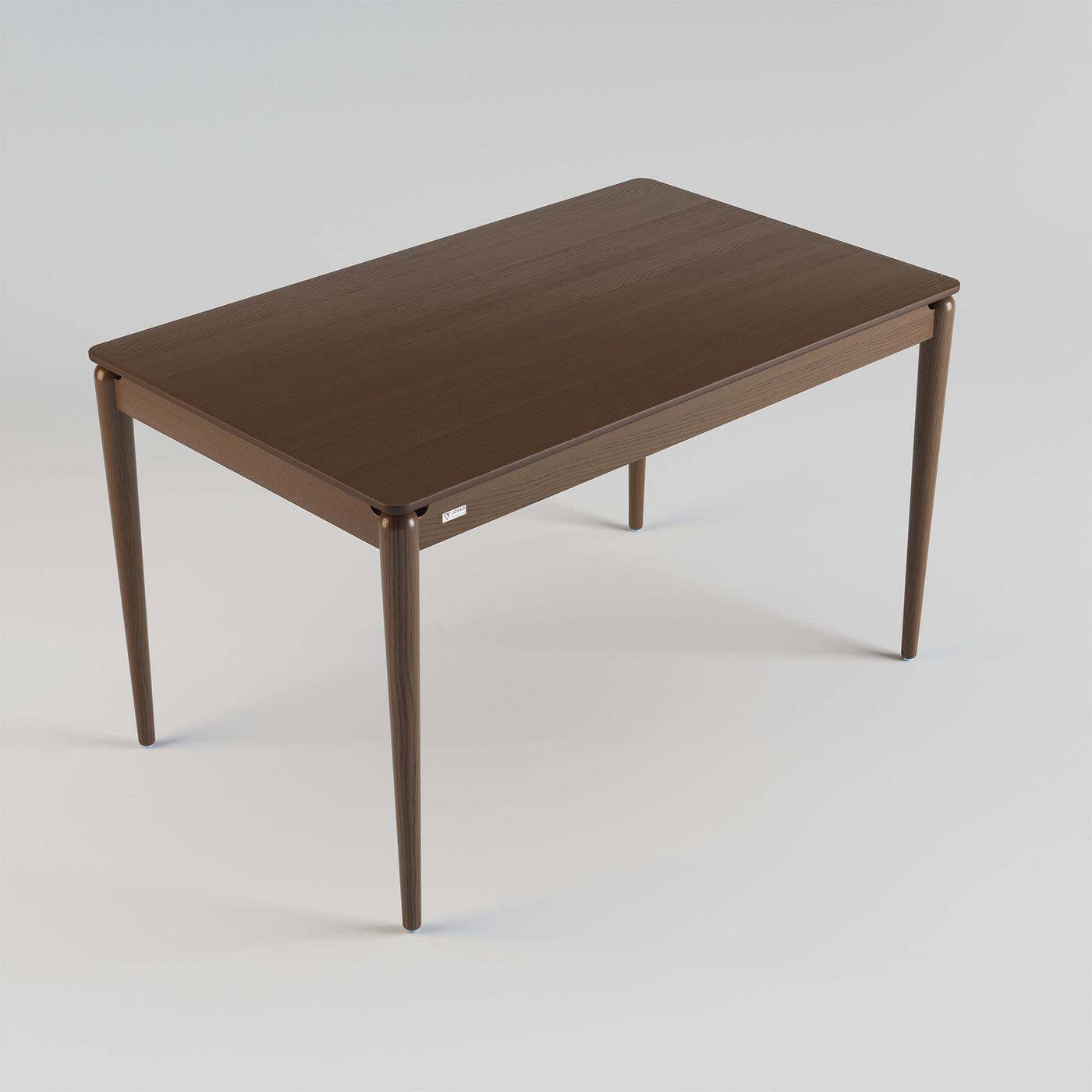 Стіл нерозкладний Eclipse 130 x 80 темний горіх