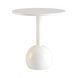 Coffee table Bolla white RAL 9016 MDF