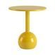 Coffee table Bolla yellow RAL 1004