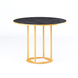 Table Avangard R d-90 yellow Ral 1034 / CLEAF Millenium U129 Elite mother-of-pearl black
